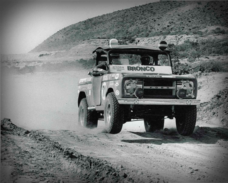 Illustration for article titled This Classic Ford Bronco Was Pulled Out Of A Junkyard To Race Baja Again